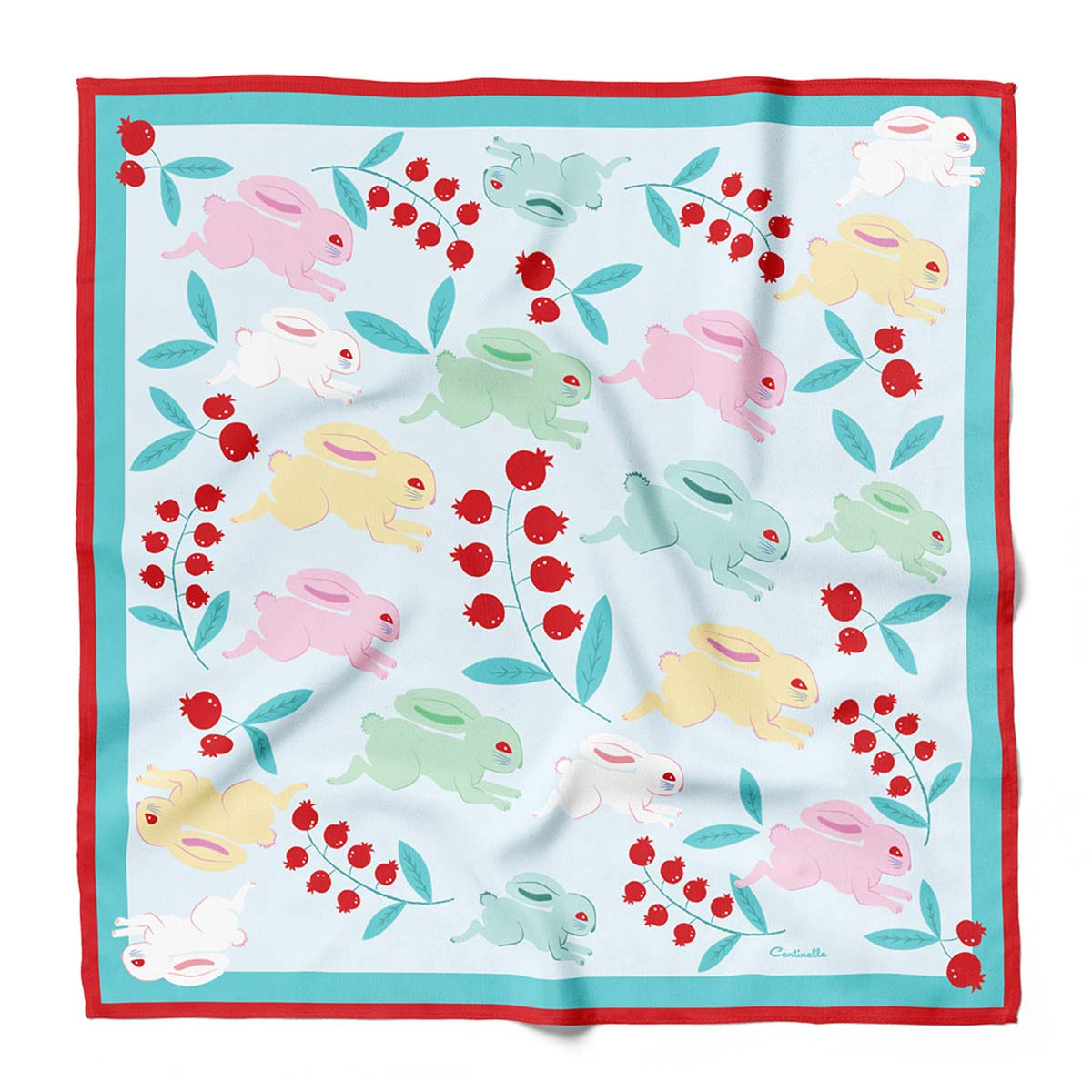 Mcm Bandana-Print Cotton-Silk Scarf