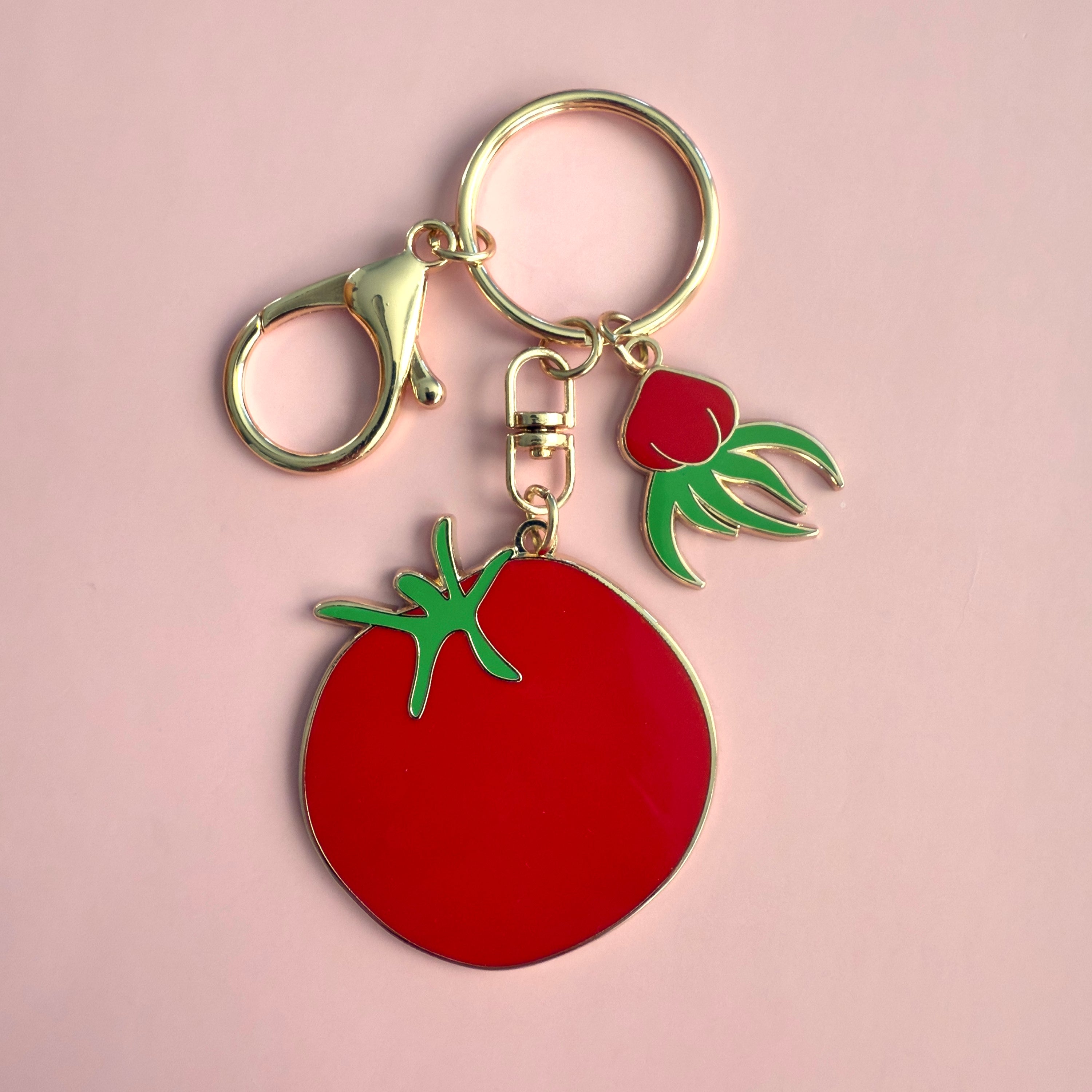 Tomatoes keychain Charm