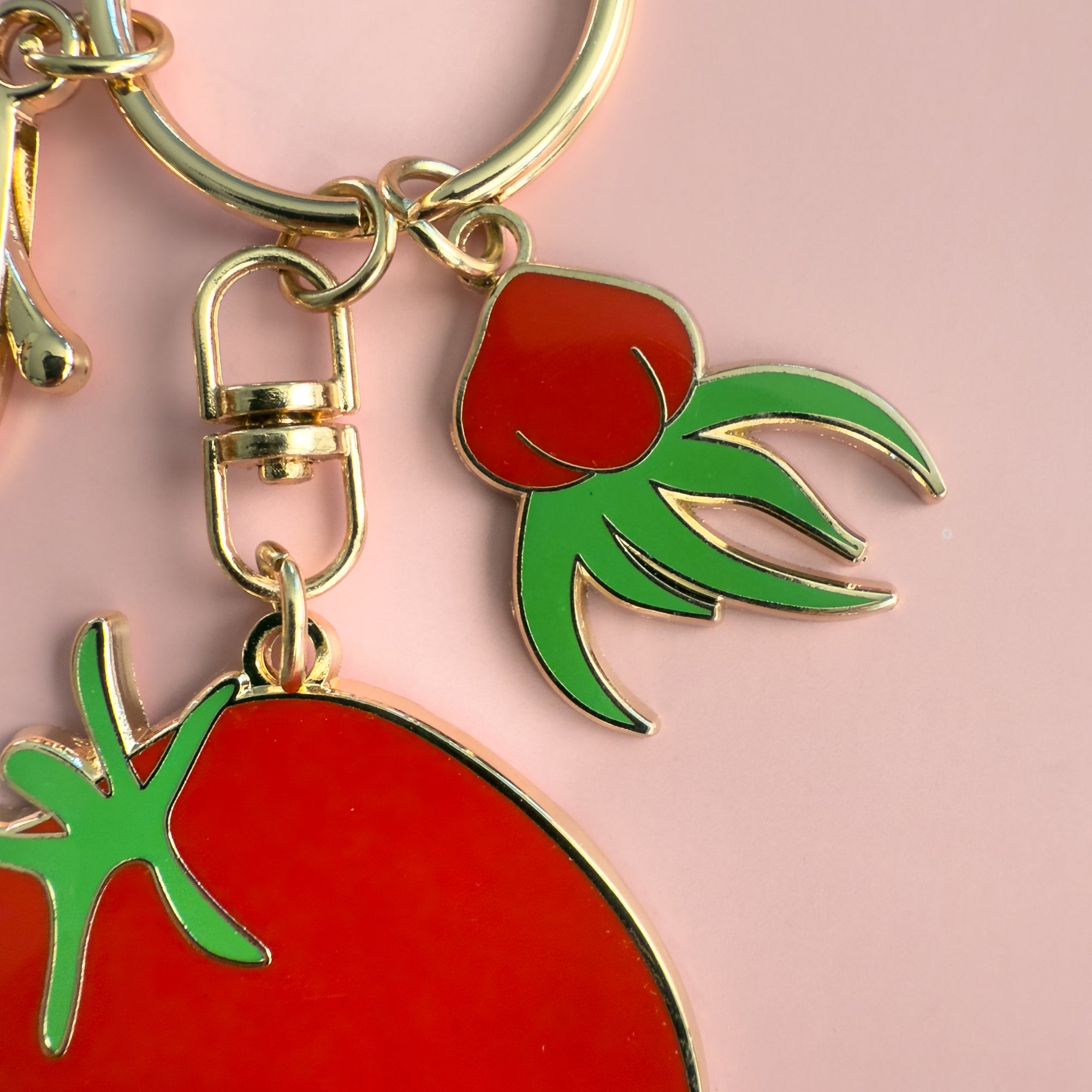 Tomatoes keychain Charm