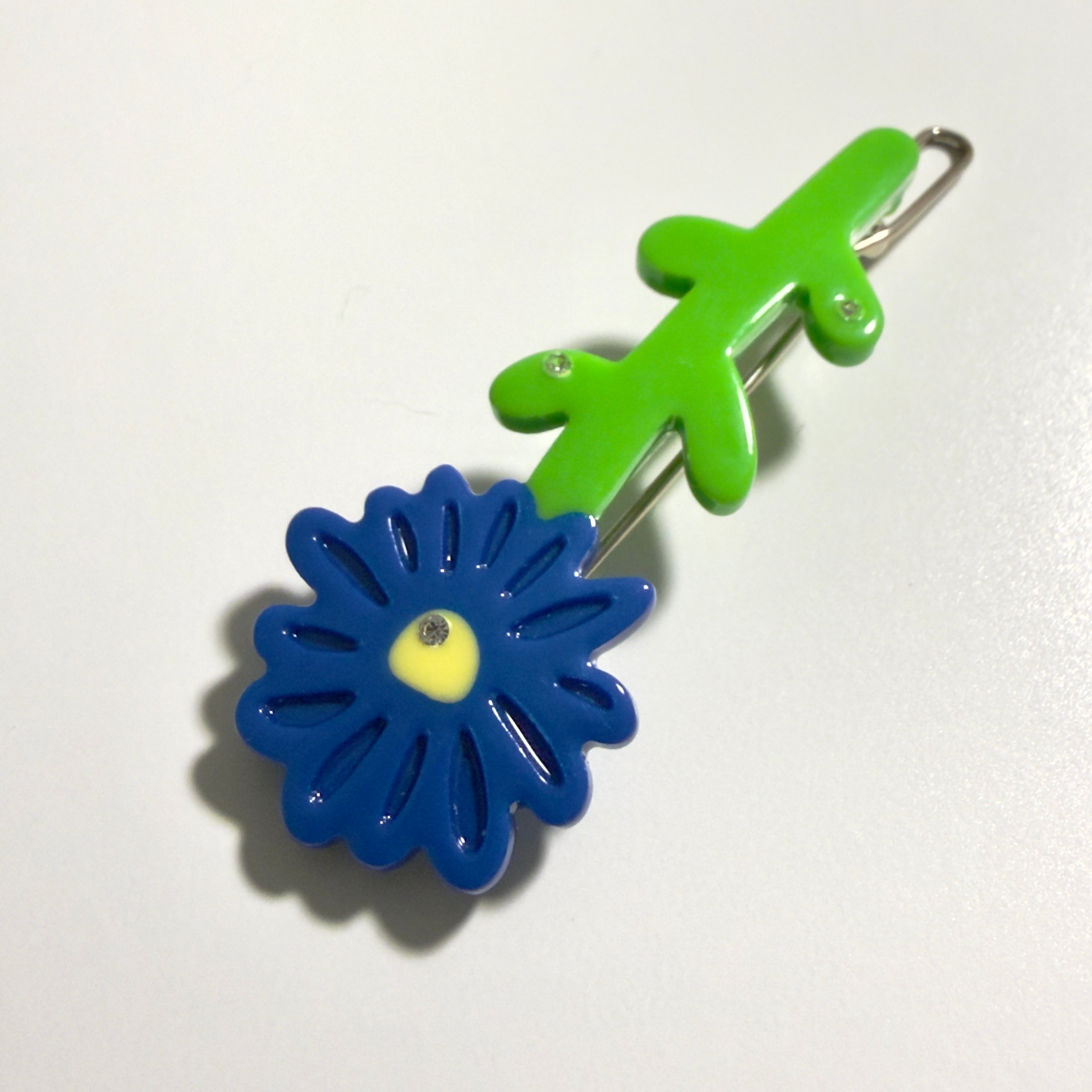 Tiny Flowers Hair Clip Duo