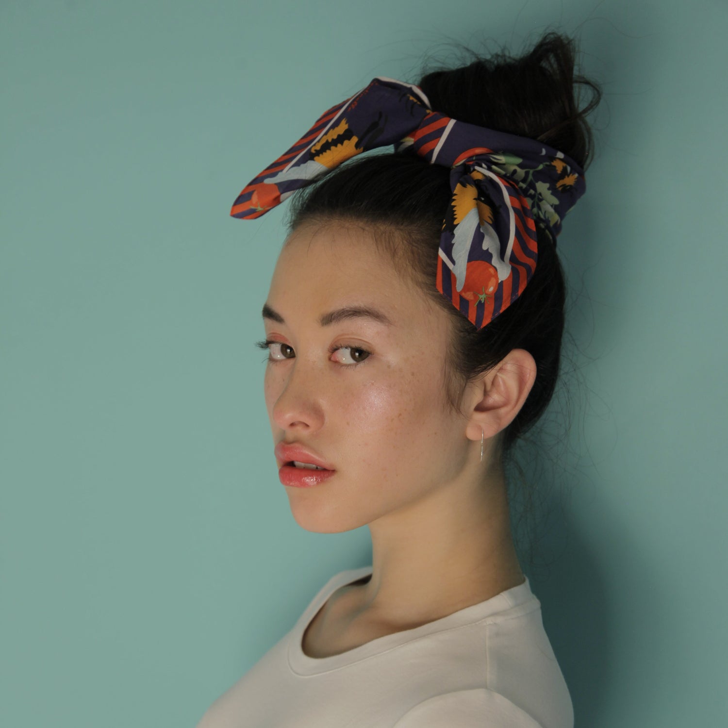 Bumblebees Cotton Silk Bandana