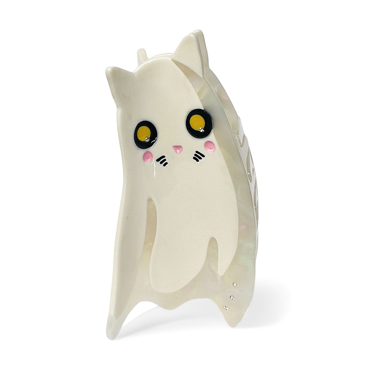 Spooky and Cute Halloween Ghost cat hair claw