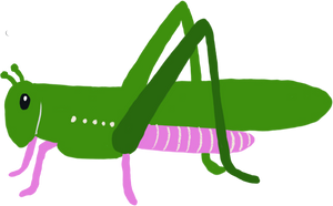 chapulin grasshopper centinelle illustration