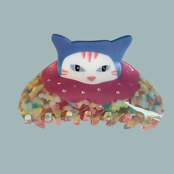 Confetti Cat Clown Hair Claw – centinelle